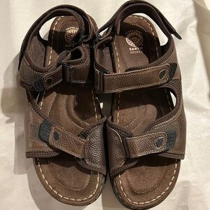 Earth Spirit Gelron Cushion Brown Open Toe Sintetico Comfort Sandals Men Sz 14